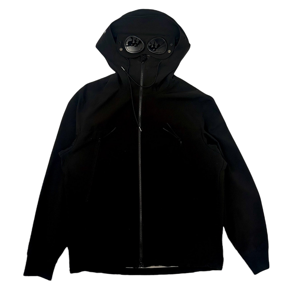 C.P. Company Goggle Lens Soft Shell Jacket Black (Fits M-L)
