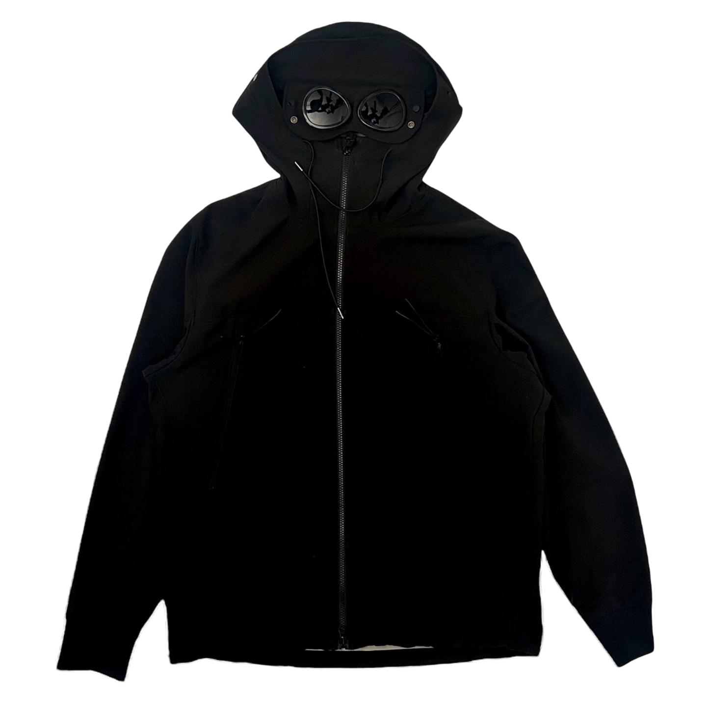 C.P. Company Goggle Lens Soft Shell Jacket Black (Fits M-L)