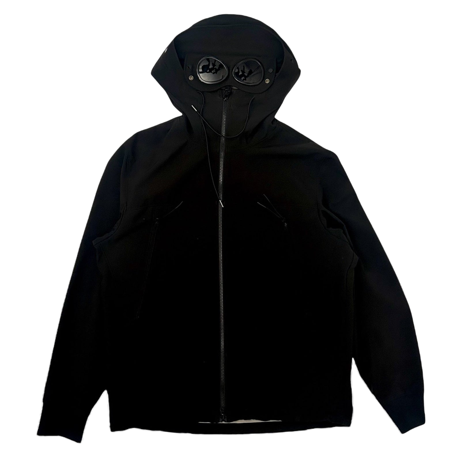 C.P. Company Goggle Lens Soft Shell Jacket Black (Fits M-L)