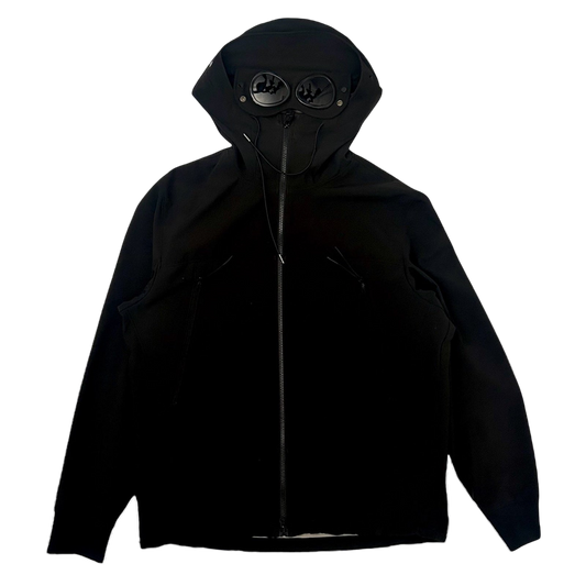 C.P. Company Goggle Lens Soft Shell Jacket Black (Fits M-L)