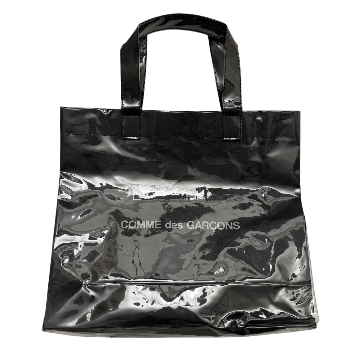 Comme des Garçons PVC Tote Bag Black