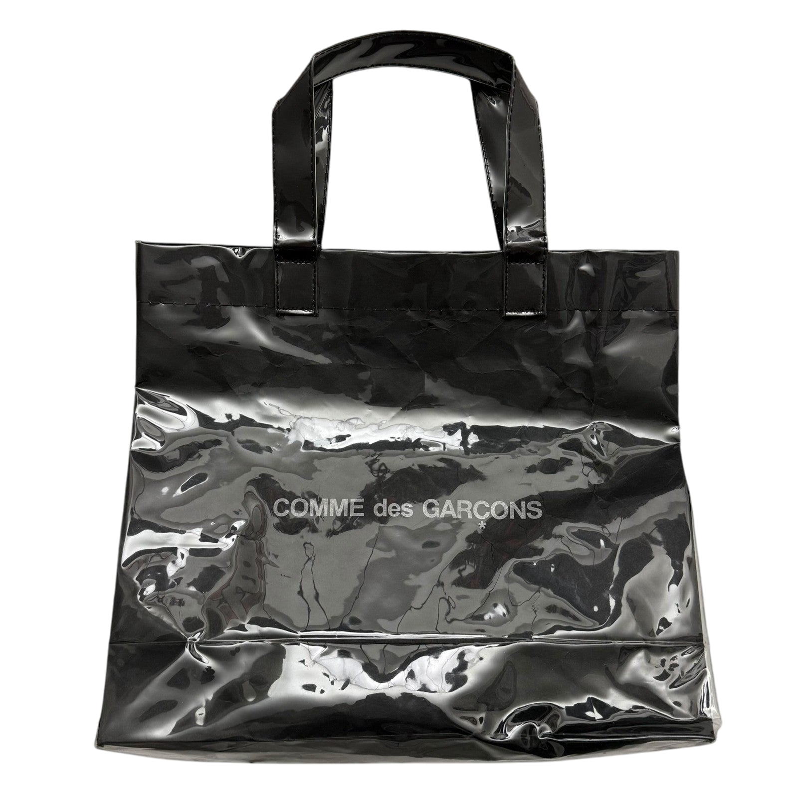 Comme des Garçons PVC Tote Bag Black