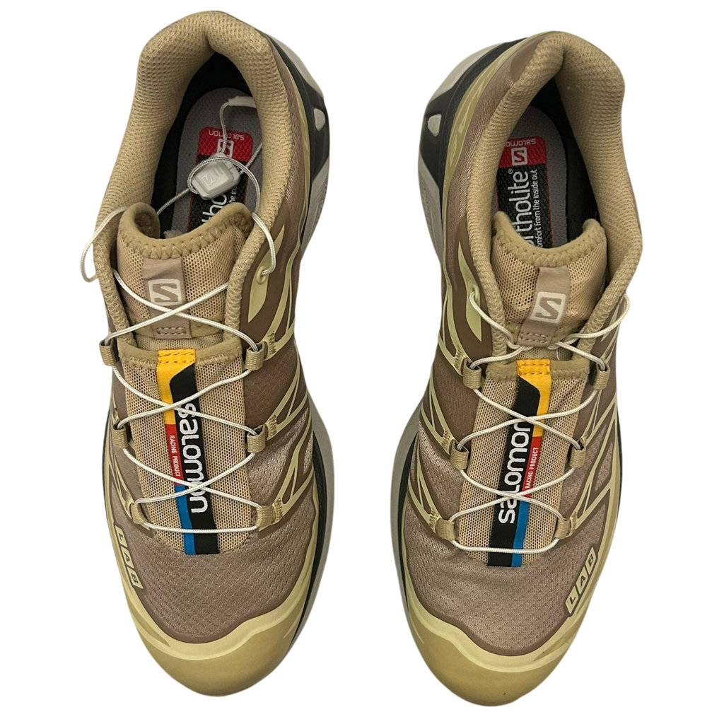 Salomon XT-6 Clear ‘Safari / Magnet / Vanilla Ice’ (US9/UK8.5)