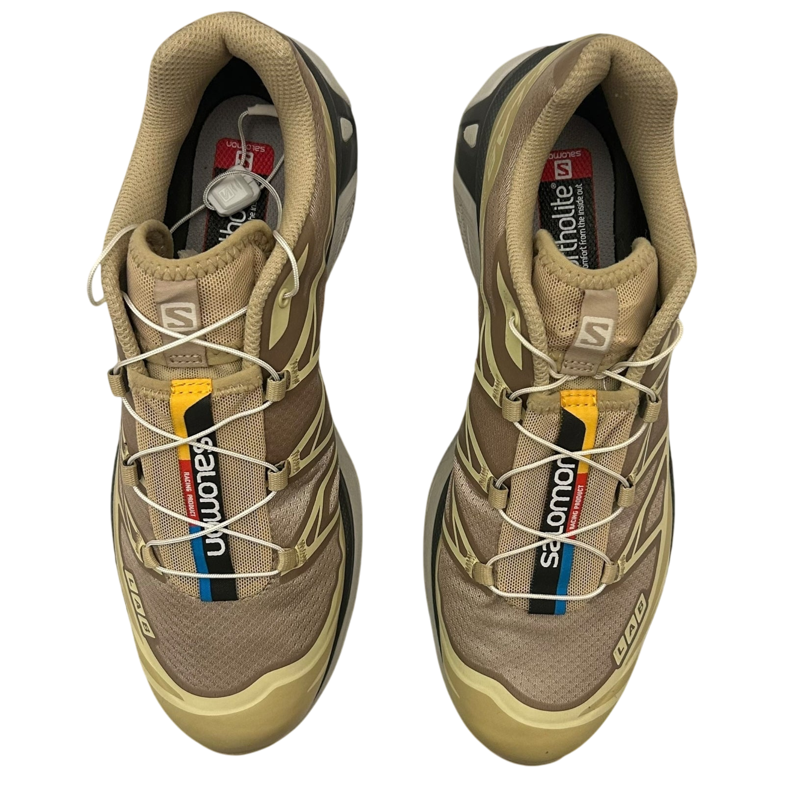 Salomon XT-6 Clear ‘Safari / Magnet / Vanilla Ice’ (US9/UK8.5)