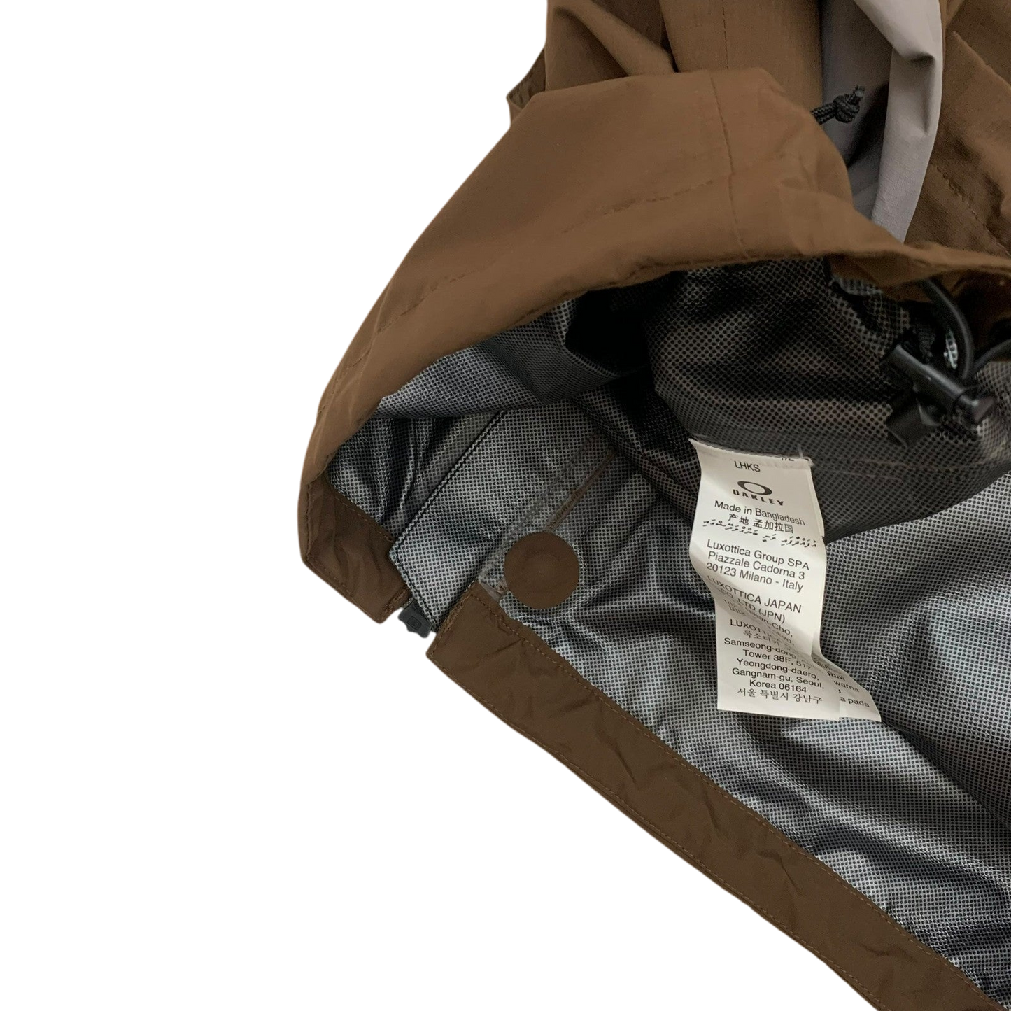 Oakley Latitude Shell Jacket Brown/Grey (Size L)