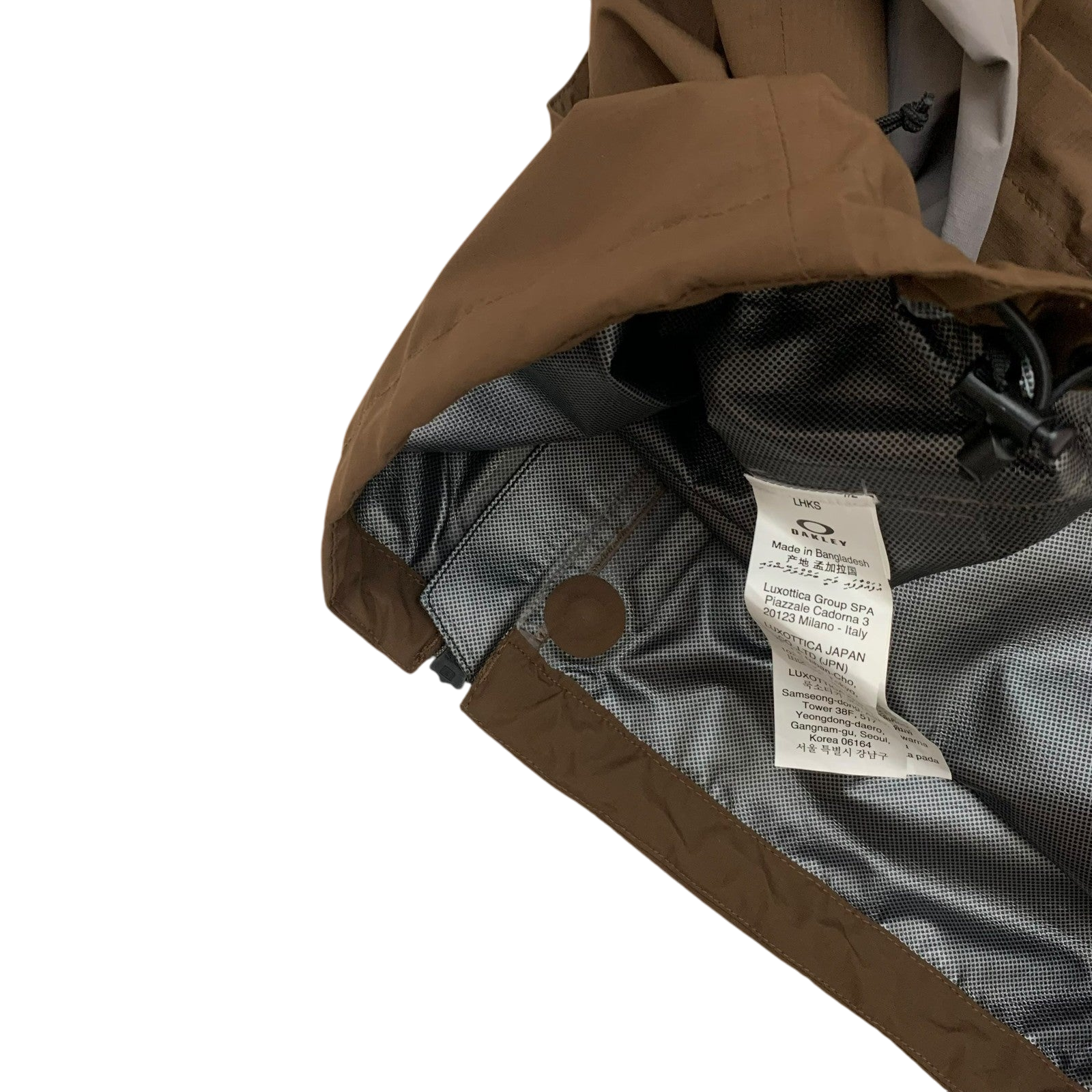 Oakley Latitude Shell Jacket Brown/Grey (Size L)