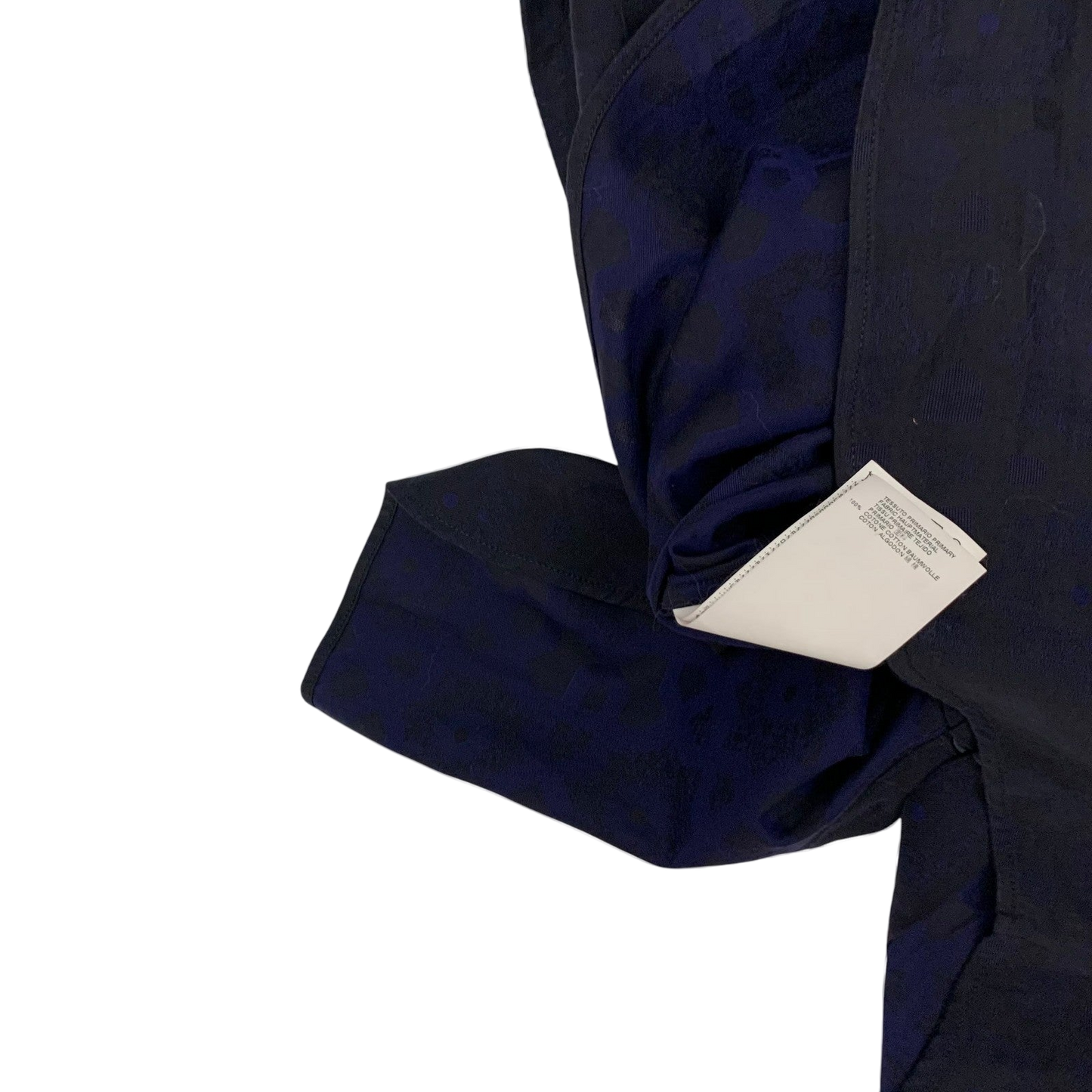 Vivienne Westwood Man Patterned Button-Up Shirt Navy (Fits M)