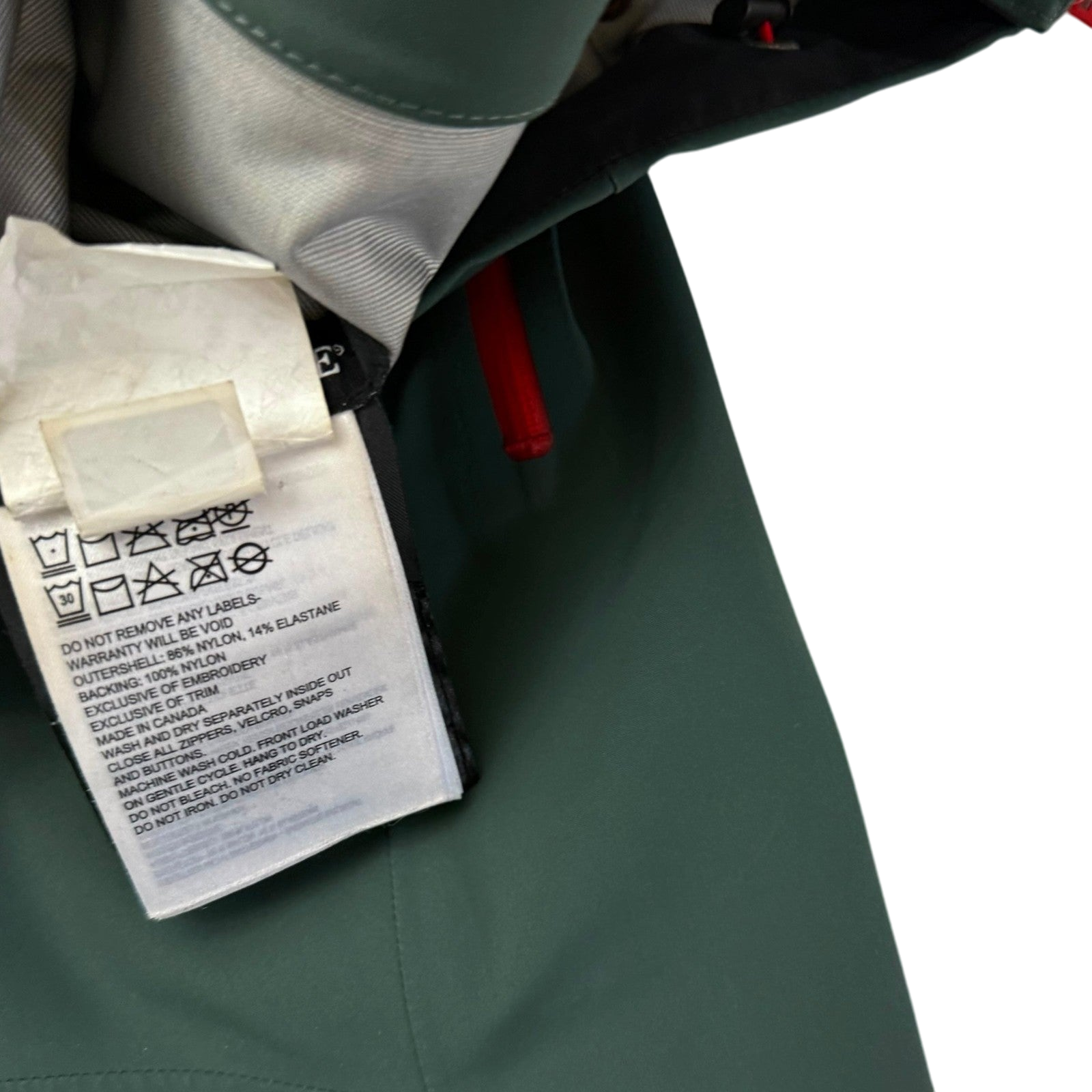 Canada Goose Reflective Timber Shell Jacket Forest Green (Size L)