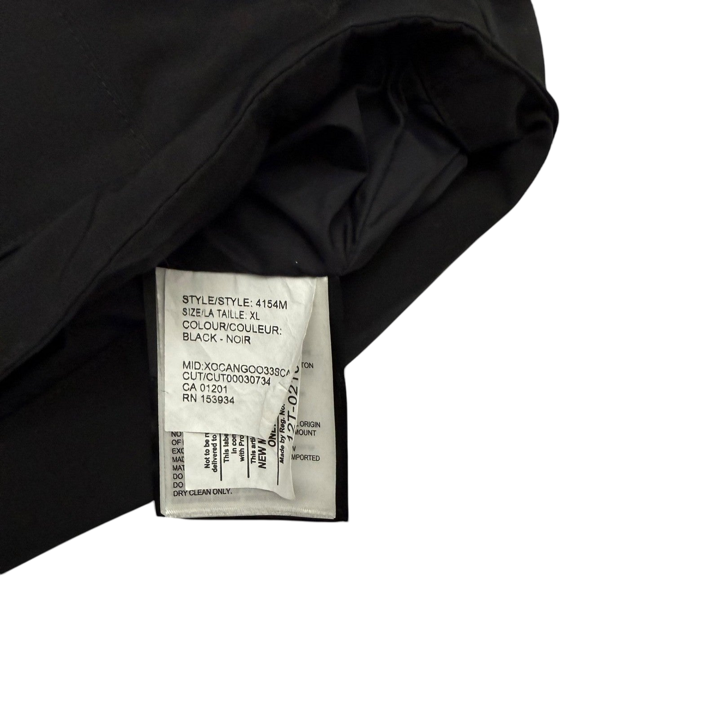 Canada Goose Freestyle Crew Vest Black (Size XL)