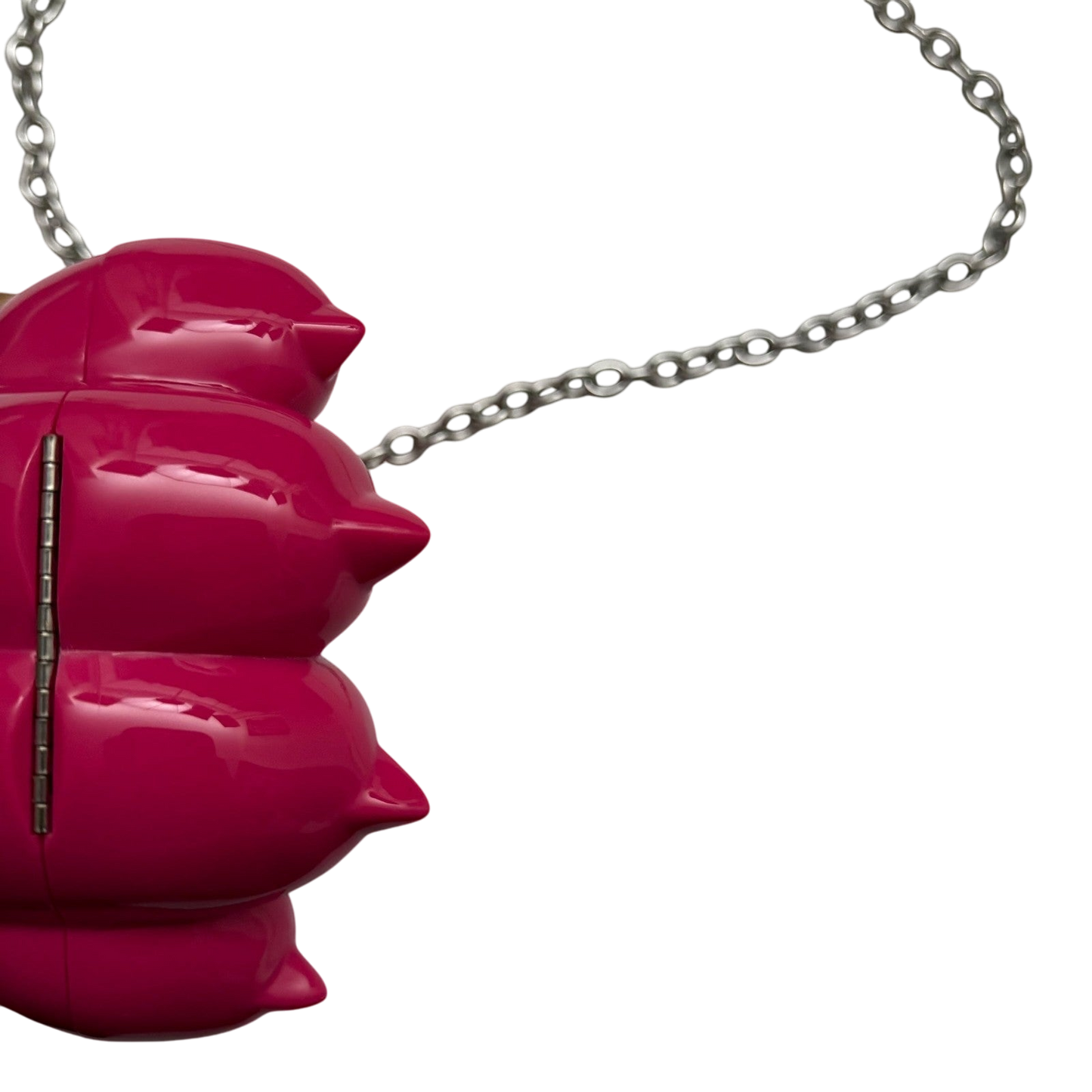 Kenzo 2015 Tiger Paw Clutch Bag Pink