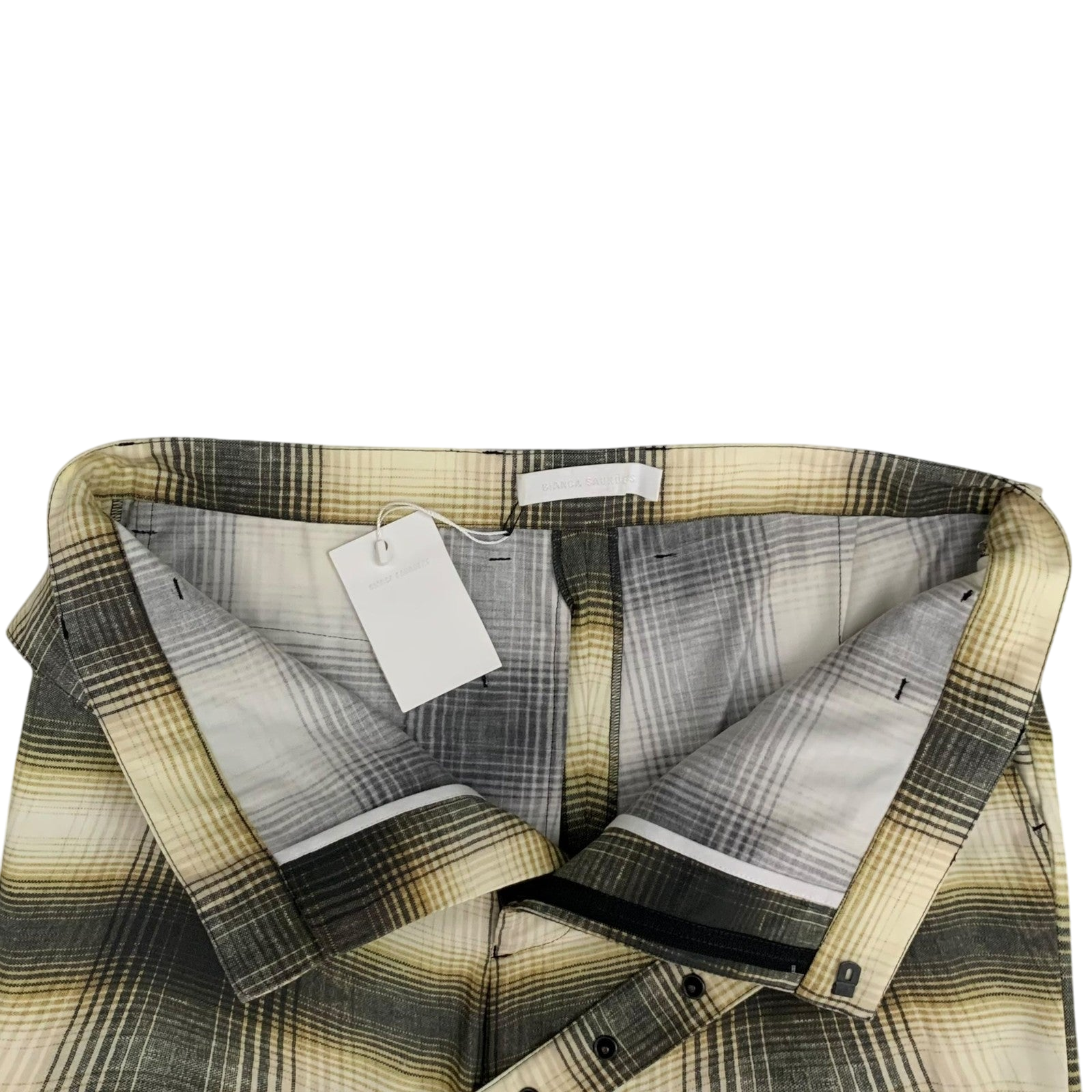 Bianca Saunders SS22 Optitcal Check Trousers (Size L)