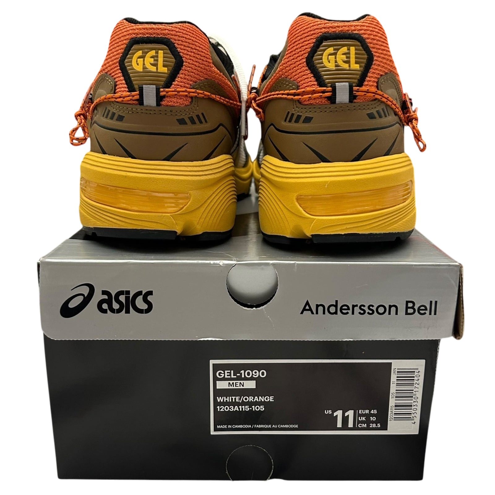 Asics Gel-1090 Andersson Bell ‘White / Orange’ (US11/UK10)