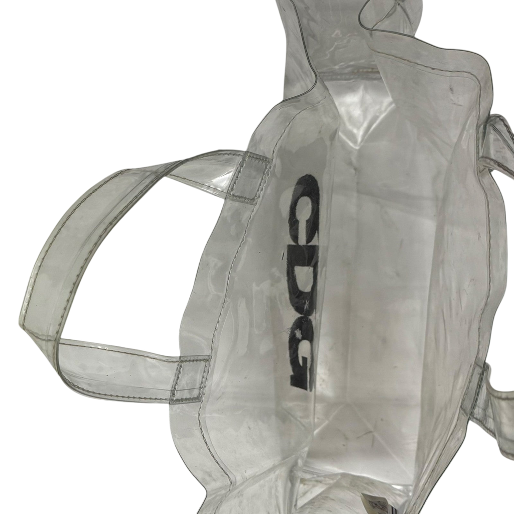 Comme des Garçons Clear Vinyl PVC Tote Bag