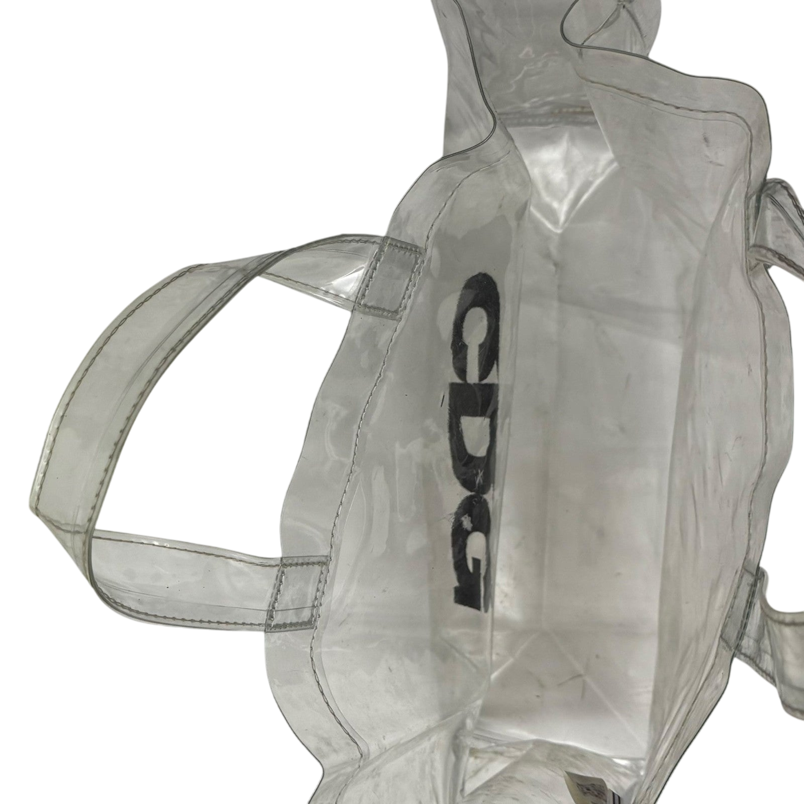 Comme des Garçons Clear Vinyl PVC Tote Bag