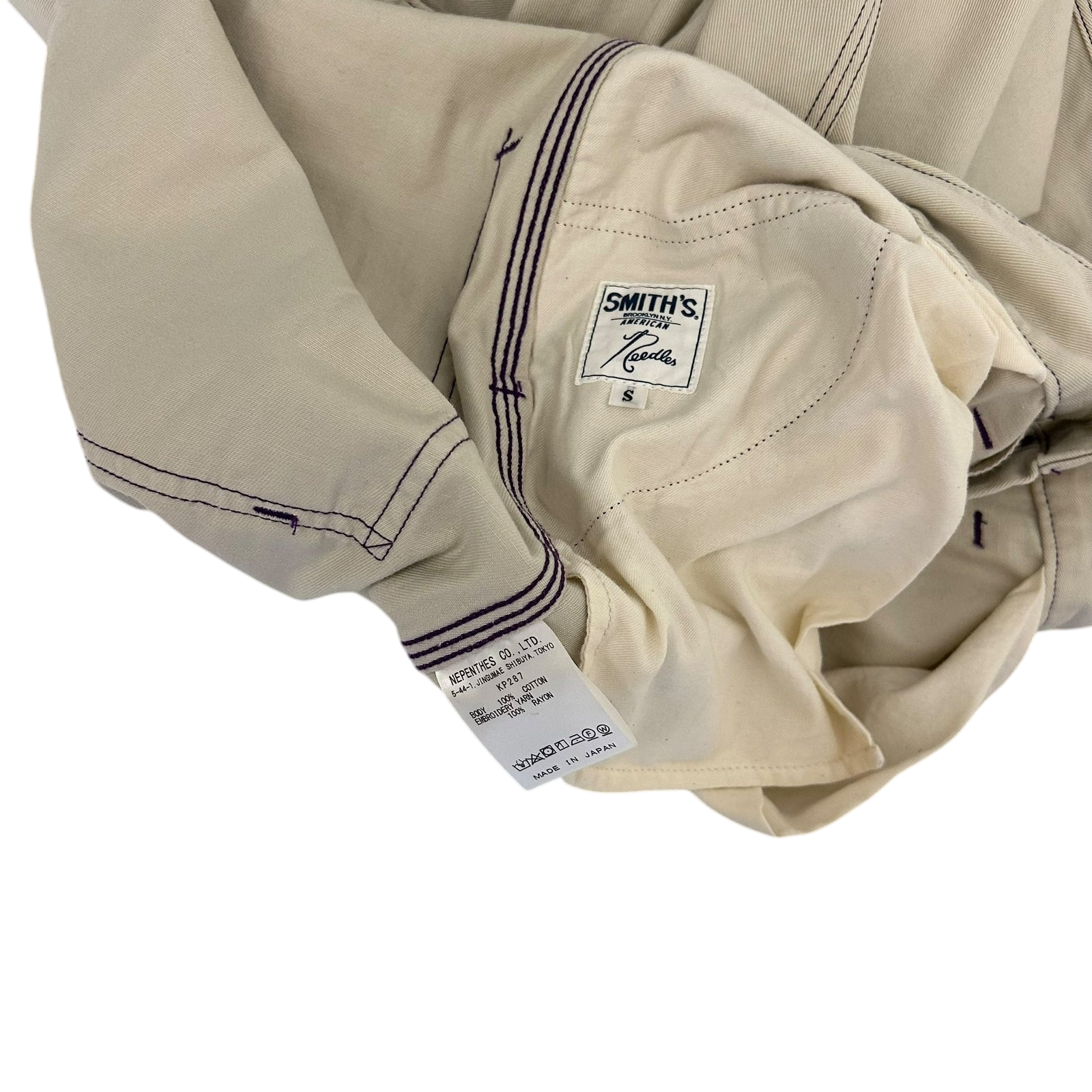 Needles x Smith Painter Pant Cream