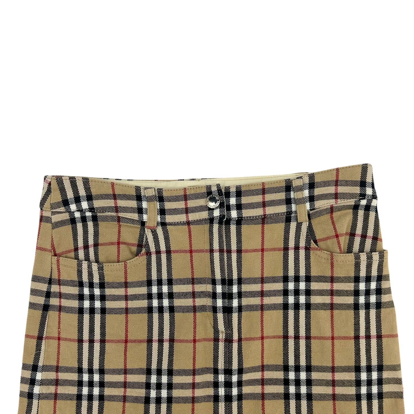 Burberry Vintage Nova Check Skirt (Size Fits 27")
