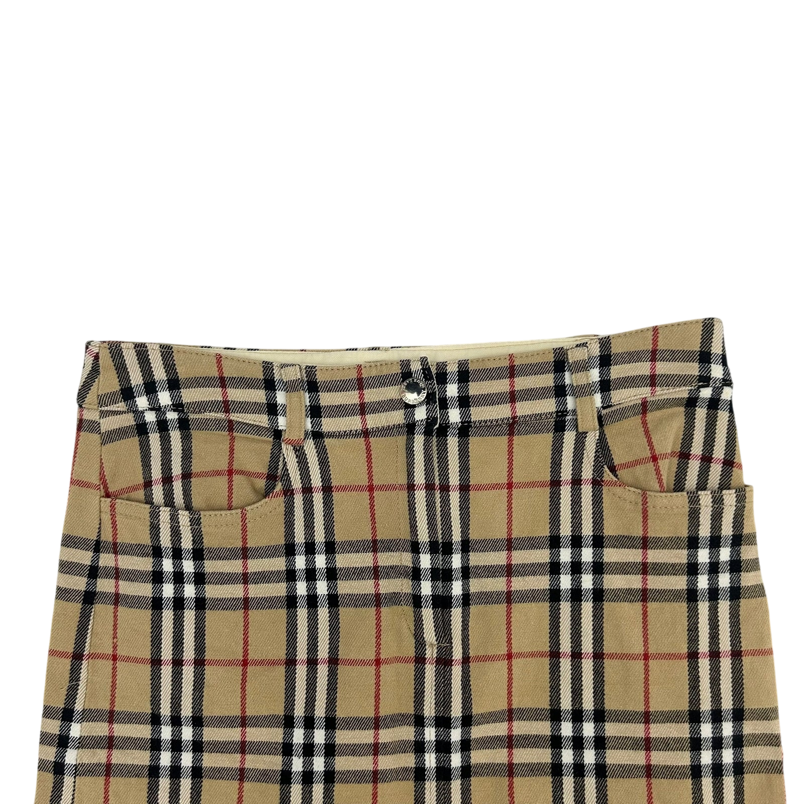 Burberry Vintage Nova Check Skirt (Size Fits 27")