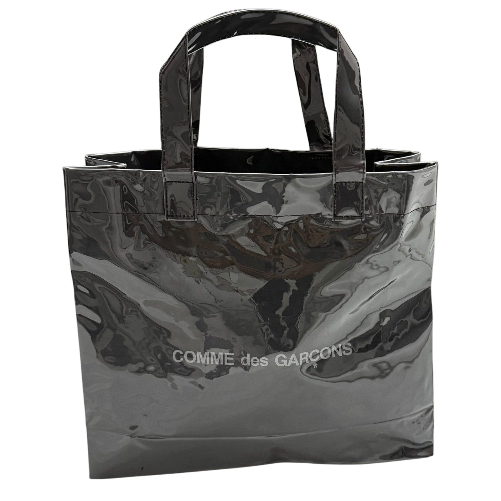 Comme des Garçons PVC Tote Bag Black