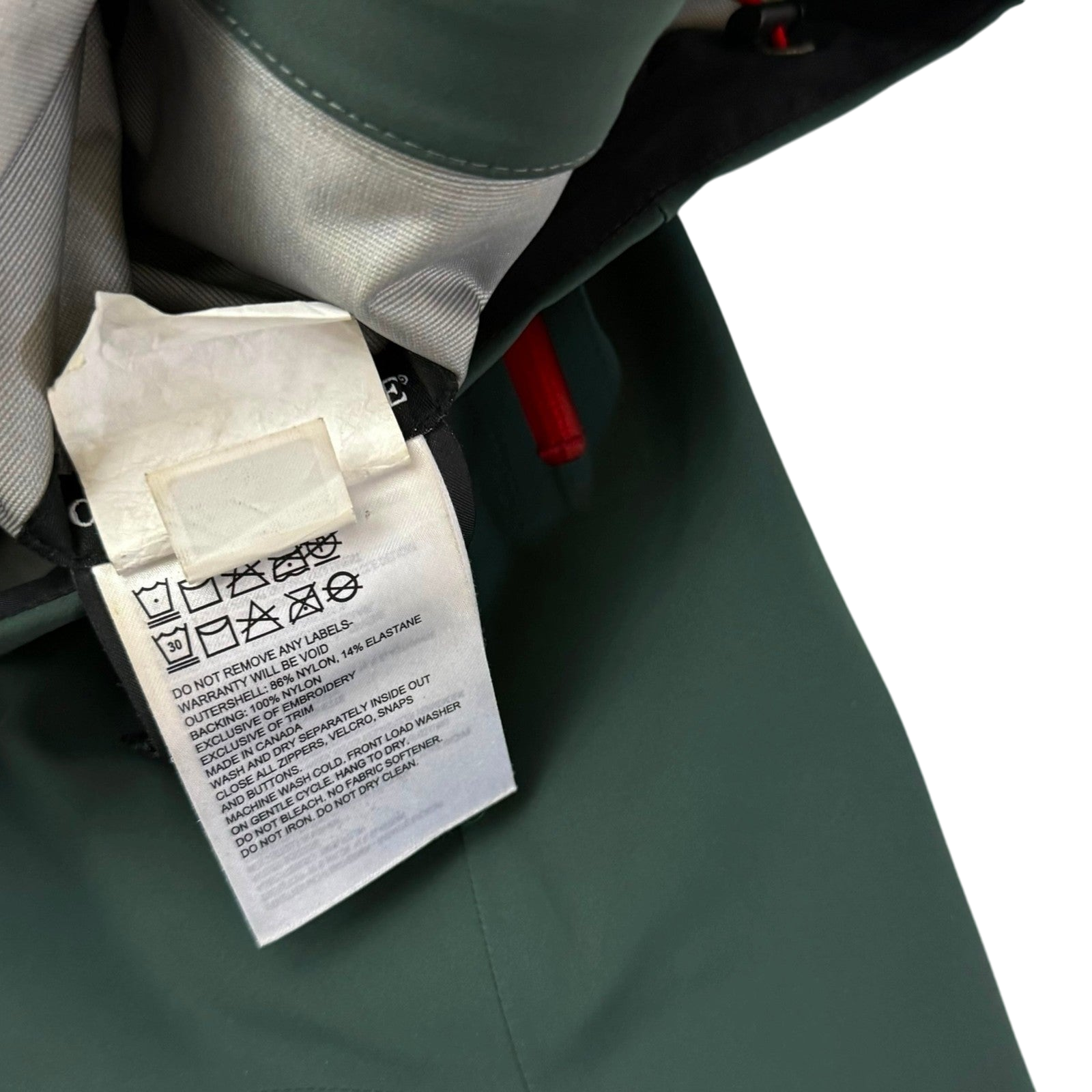 Canada Goose Reflective Timber Shell Jacket Forest Green (Size L)