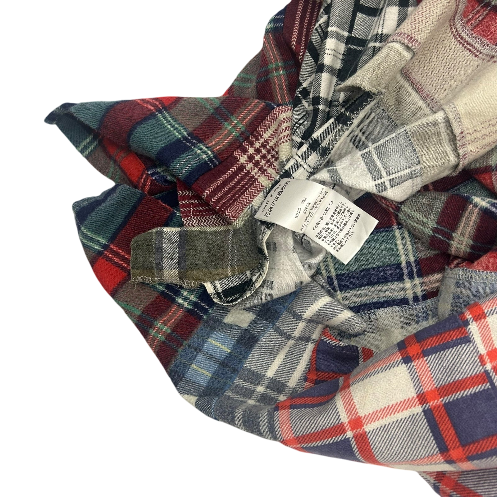 Needles Rebuild 7 Cut Flannel Shirt (Fits S/M)