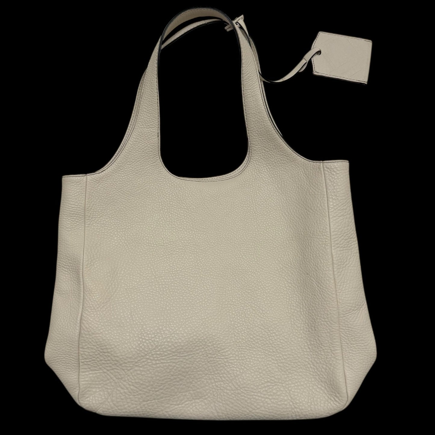 Burberry Grainy Leather Shoulder Bag Cream