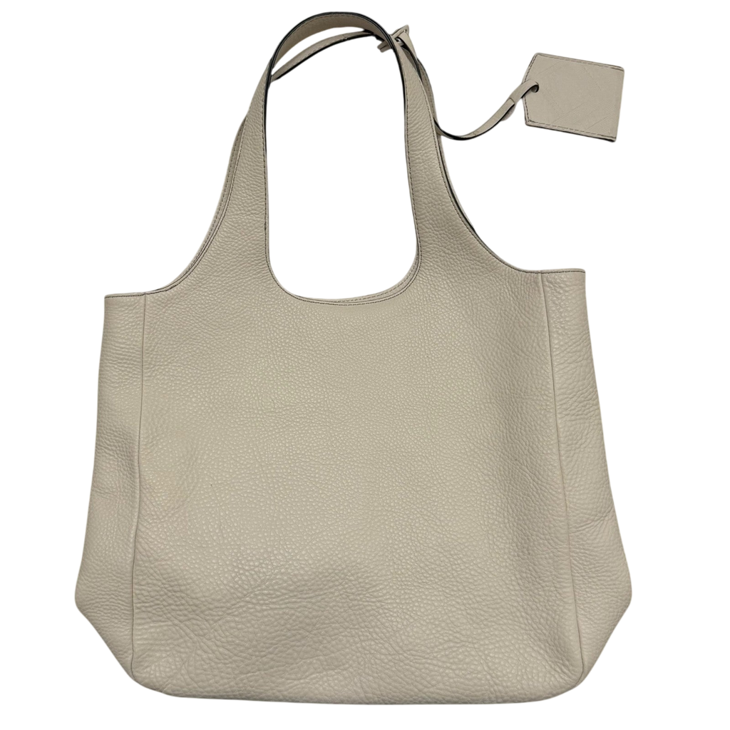 Burberry Grainy Leather Shoulder Bag Cream