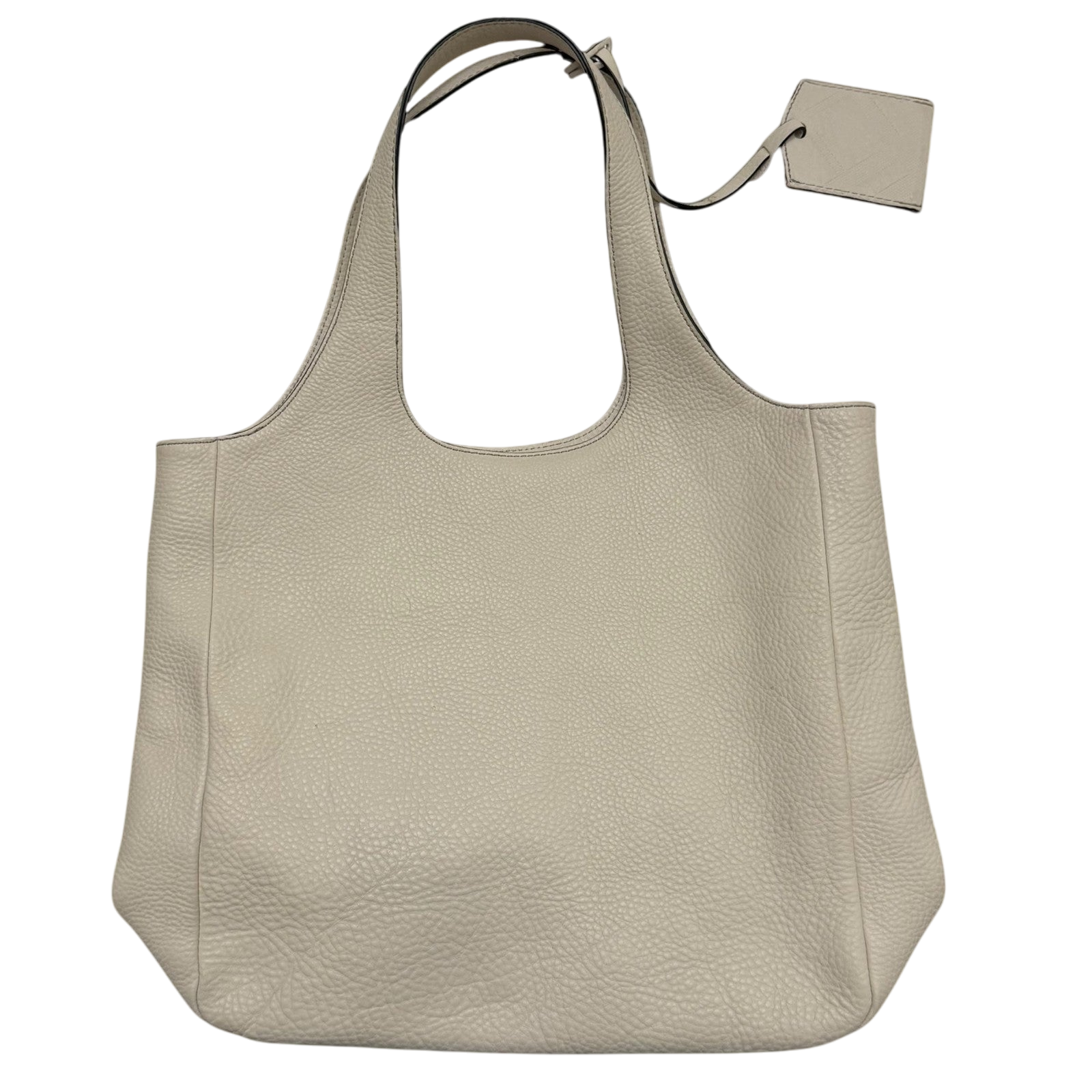 Burberry Grainy Leather Shoulder Bag Cream