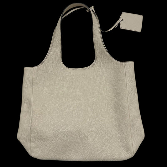 Burberry Grainy Leather Shoulder Bag Cream