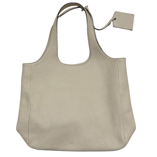 Burberry Grainy Leather Shoulder Bag Cream