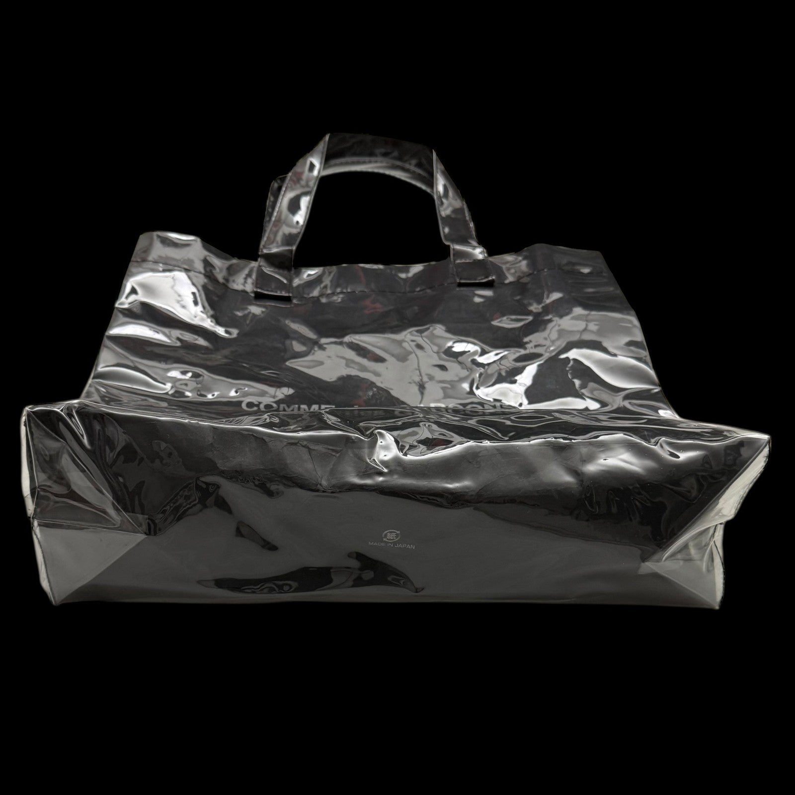 Comme des Garçons PVC Tote Bag Black