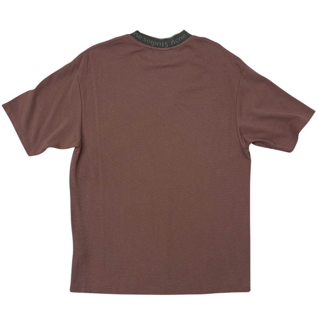 Acne Studios Jacquard Logo T-Shirt Peach (Fits S-M)