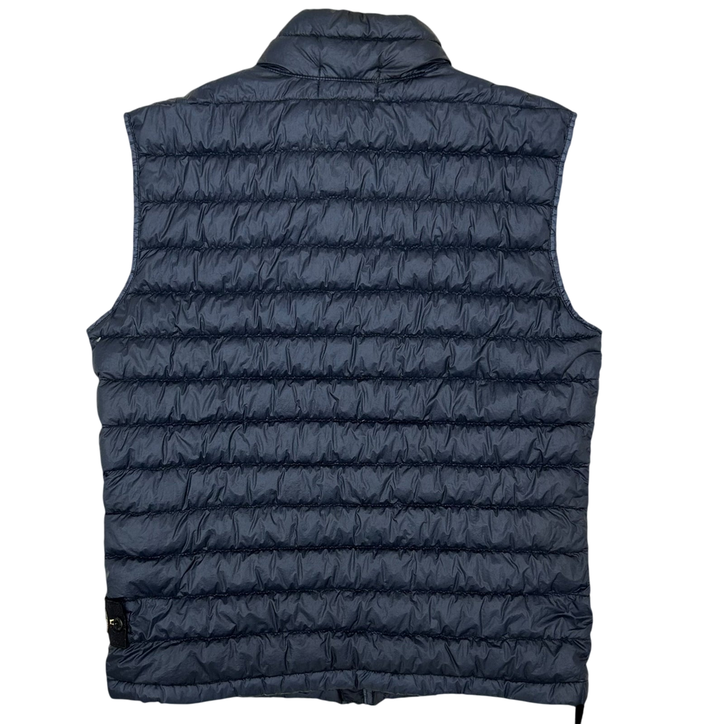 Stone Island Garment Dyed Down Gilet Navy (Fits S/M)