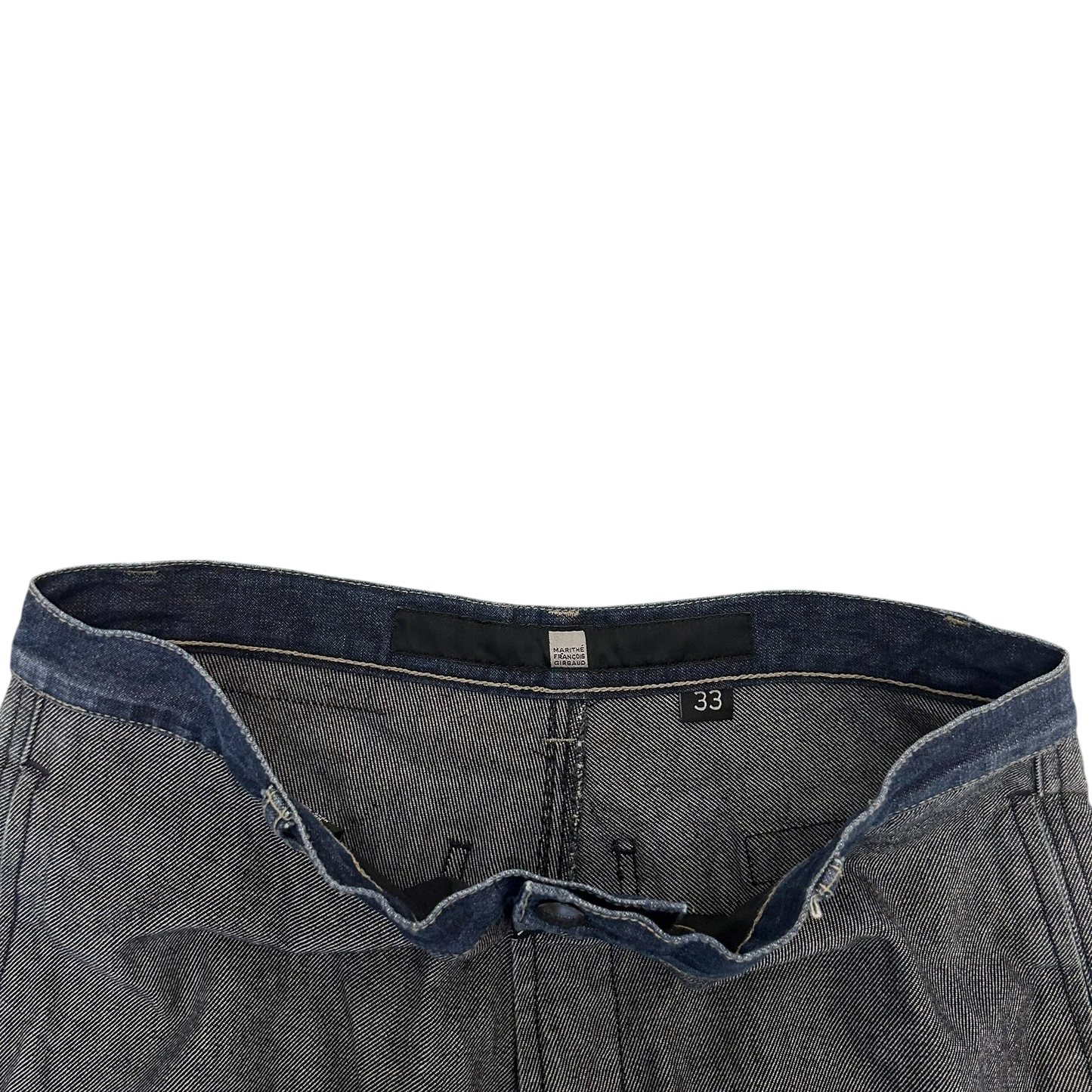 Marithe Francois Girbaud Vintage Selvedge Denim Panelled Jeans