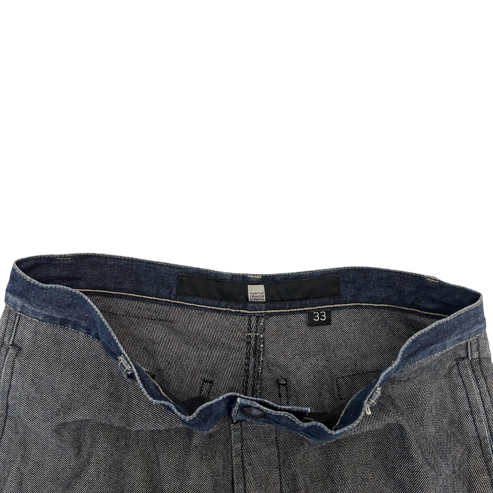 Marithe Francois Girbaud Vintage Selvedge Denim Panelled Jeans