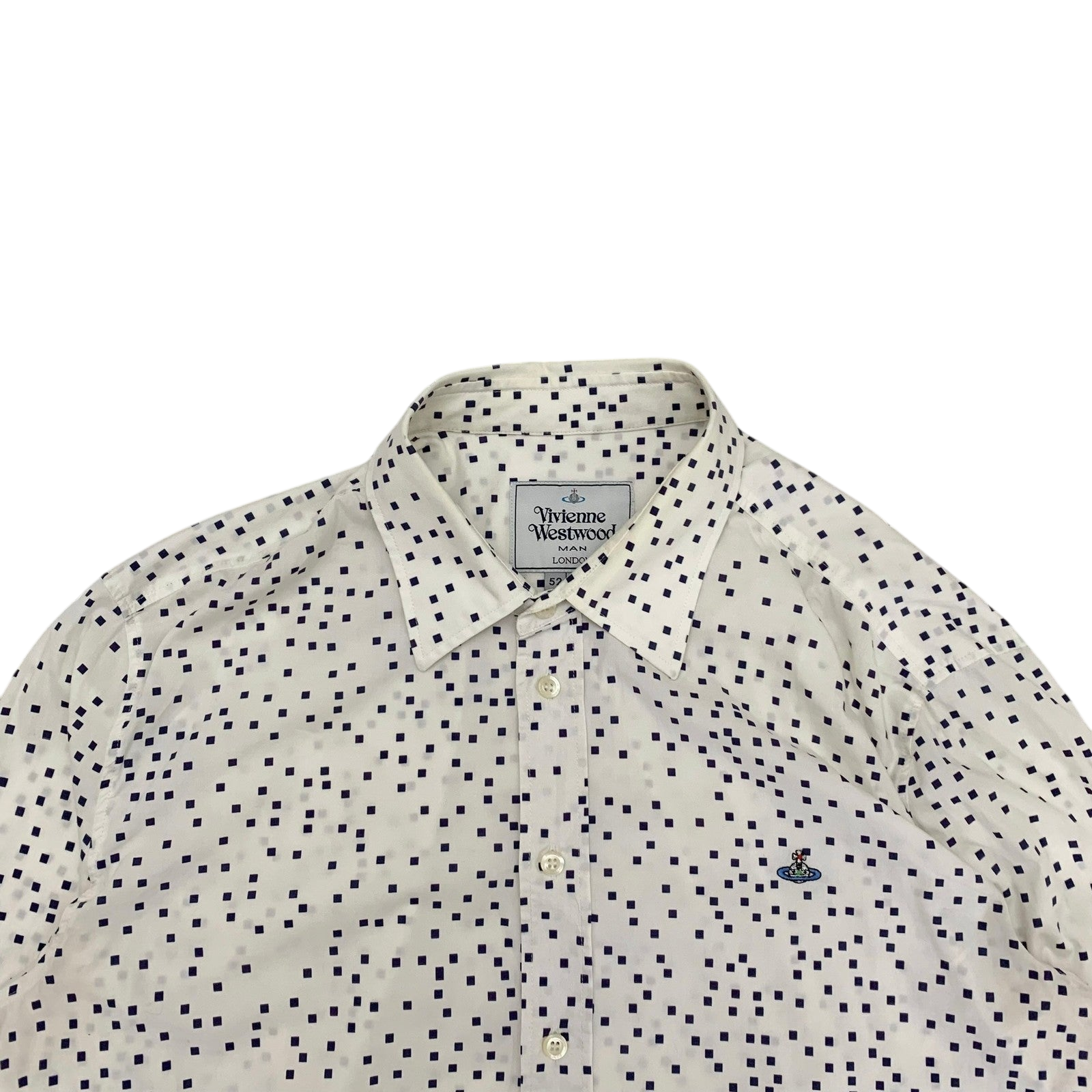 Vivienne Westwood Man Pixel Shirt White (Fits L)