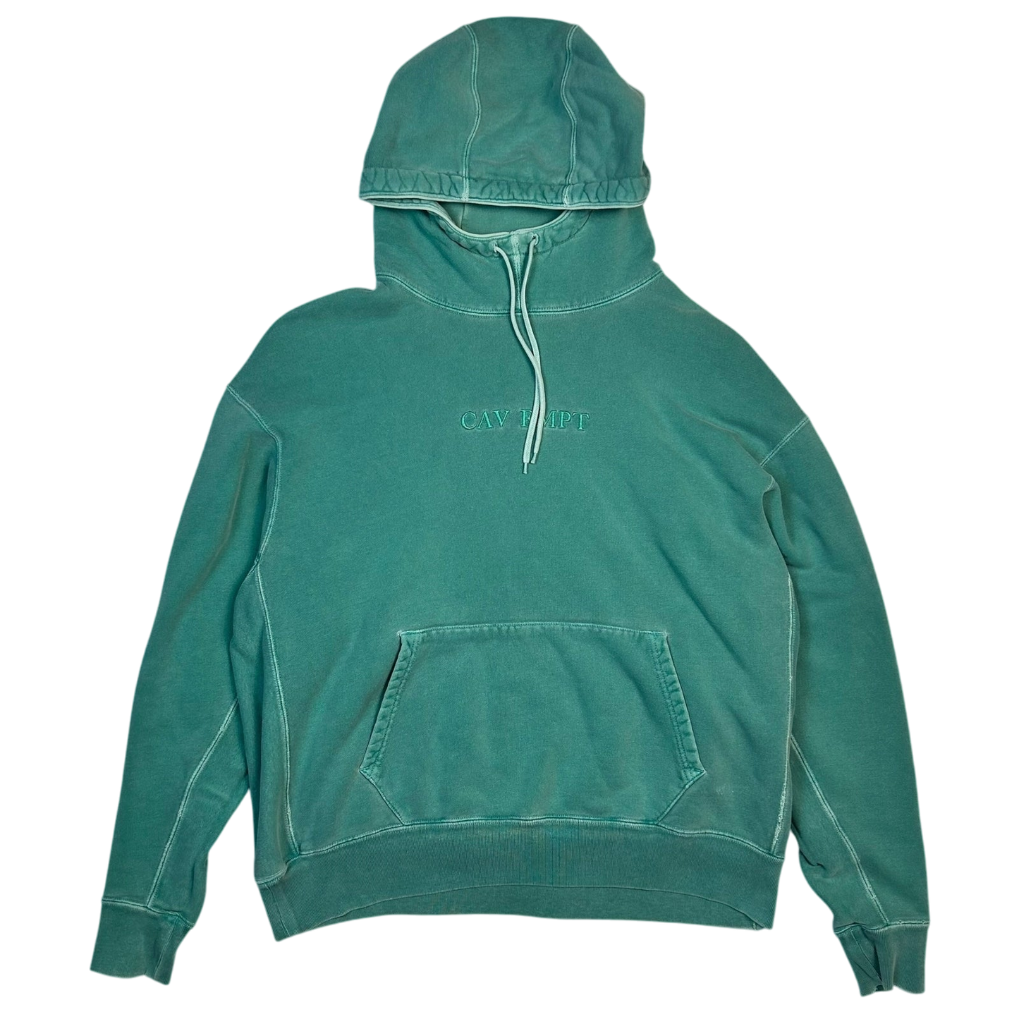 Rare Cav Empt Overdyed Hoodie Light Green (Fits M/L)