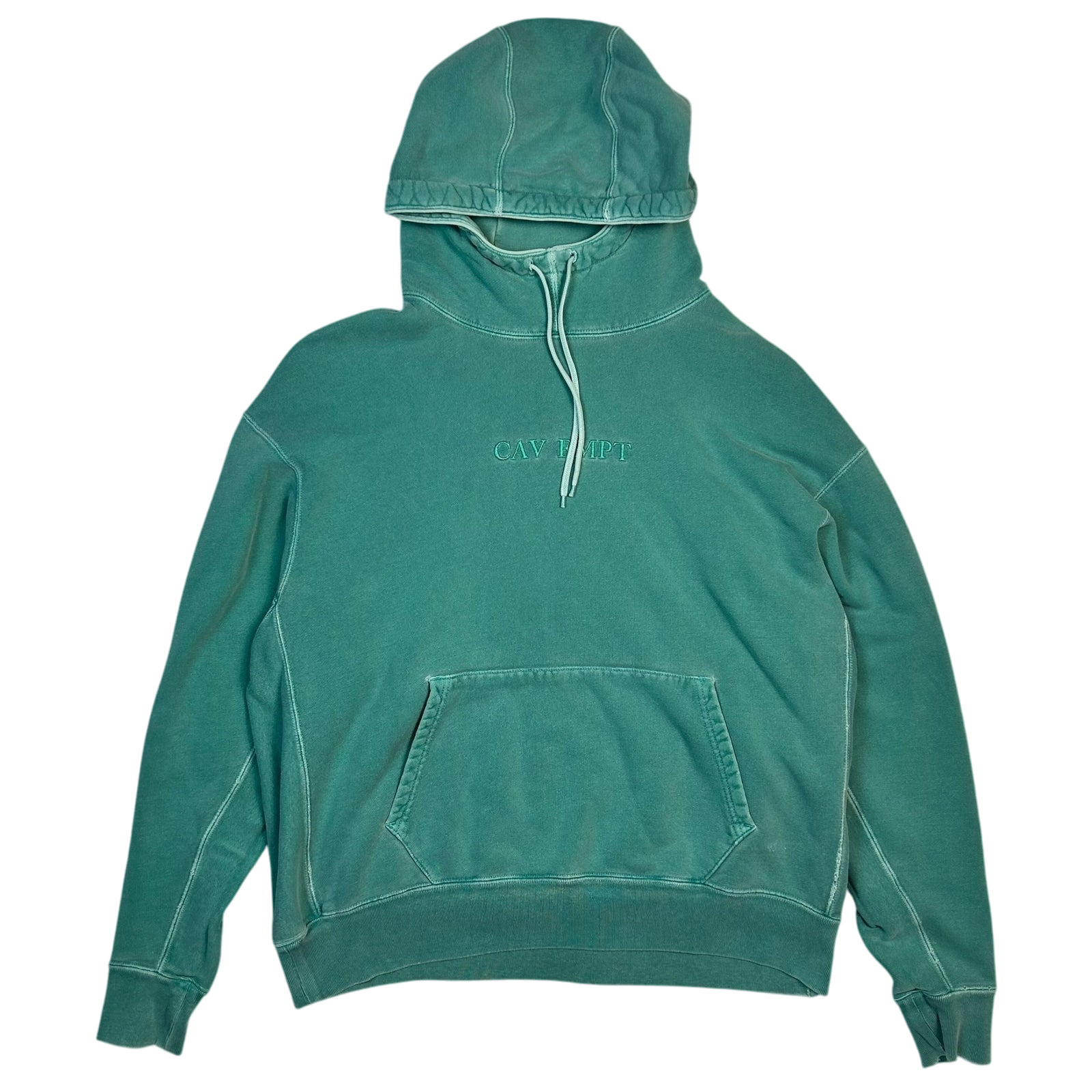 Rare Cav Empt Overdyed Hoodie Light Green (Fits M/L)