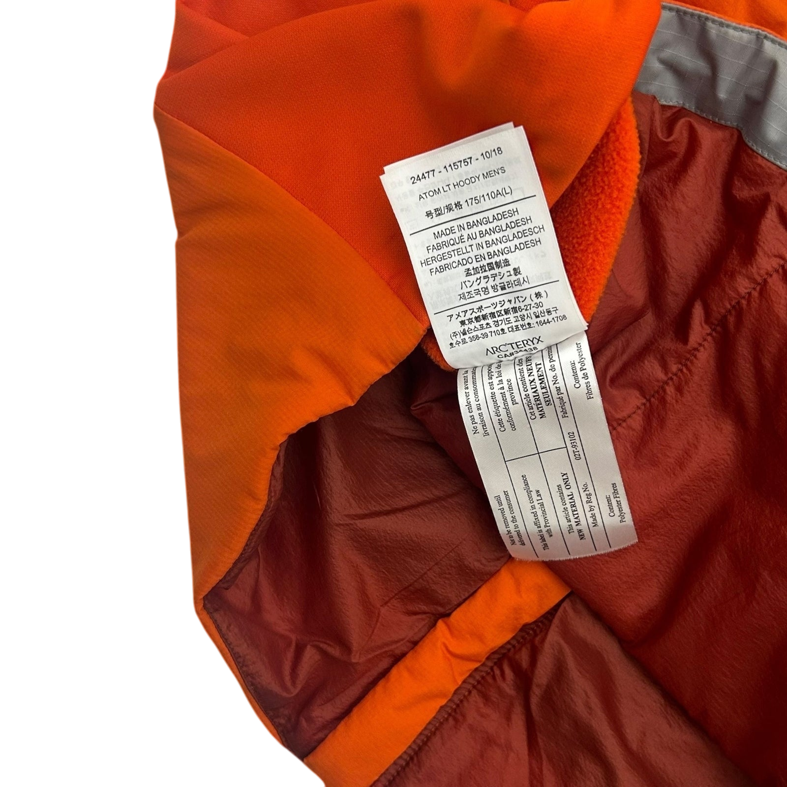 Arc'teryx Atom LT Hoodie Orange (Size L)
