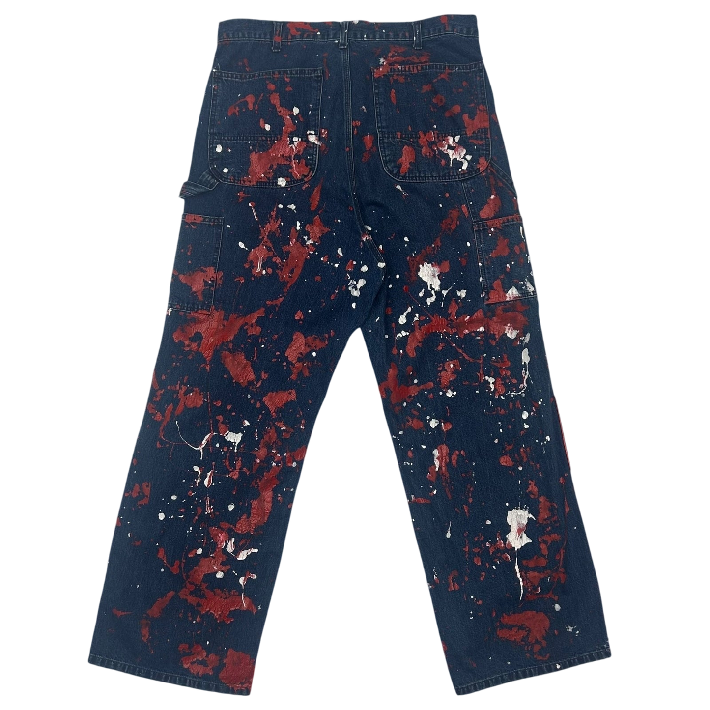 Needles Sideline Paint Splatter Carpenter Pants (Size L)
