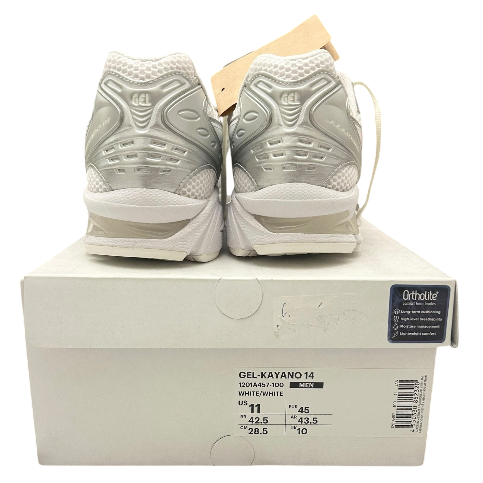 Asics x JJJJound Gel Kayano 14 ‘Silver / White’ (US11/UK10)