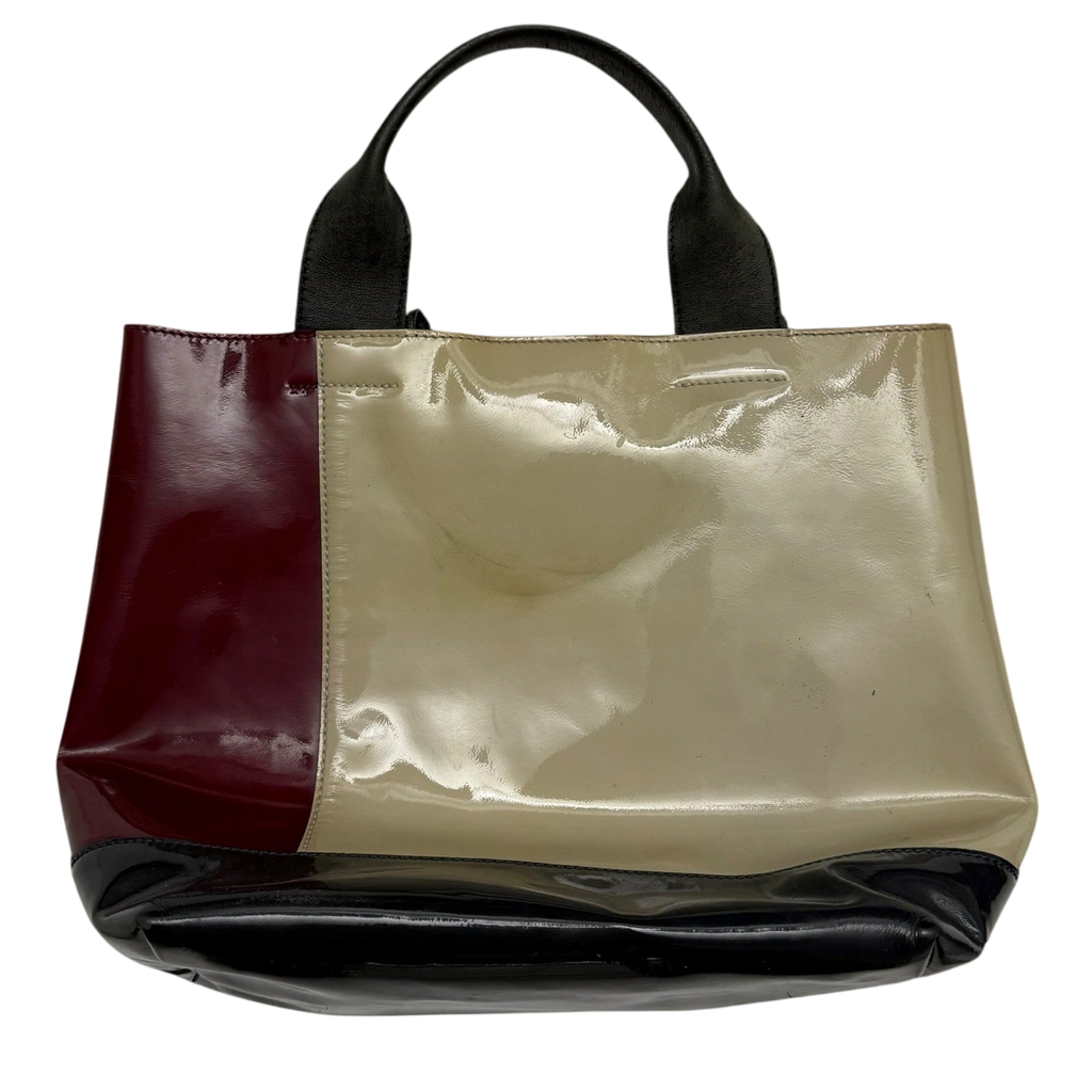 Marni 2011 Colour-Block Patent Leather Bag