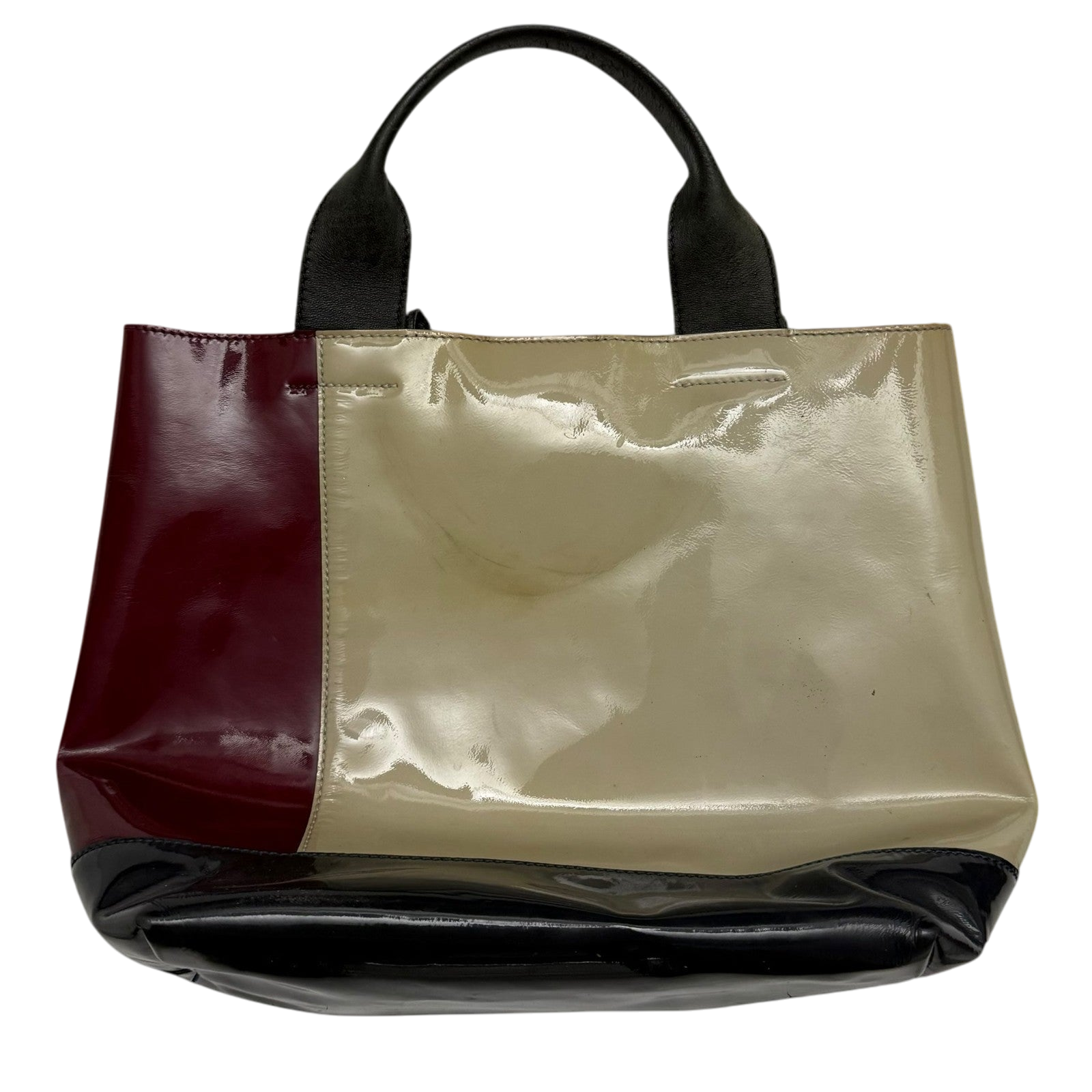Marni 2011 Colour-Block Patent Leather Bag
