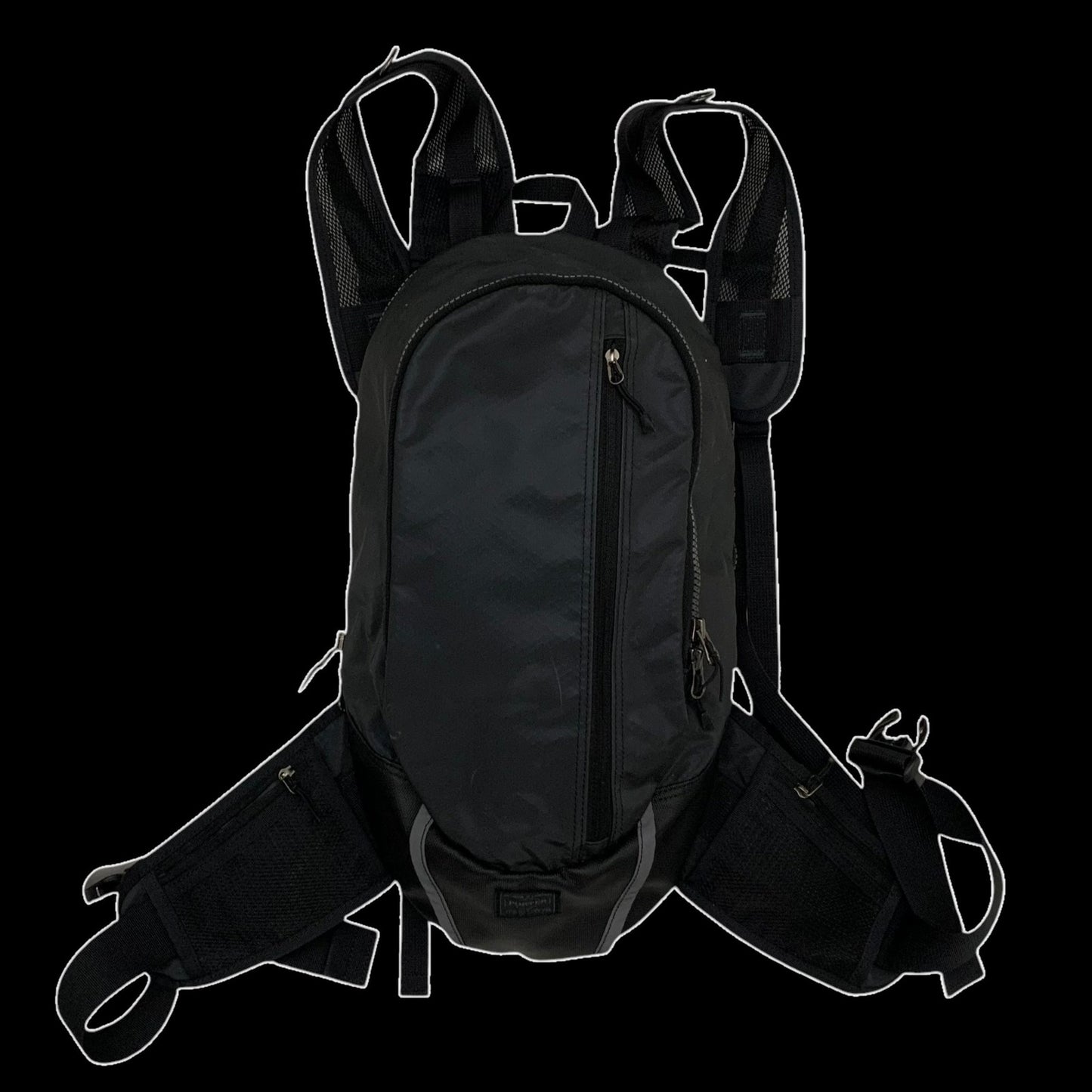 Porter Heat Technical Waterproof Backpack Black