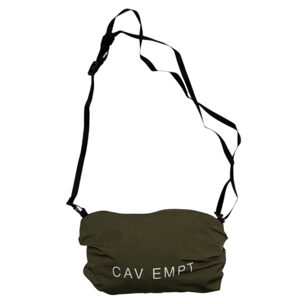 Cav Empt Packable Half-Zip Anorak Jacket Olive Green (Fits L-XL)