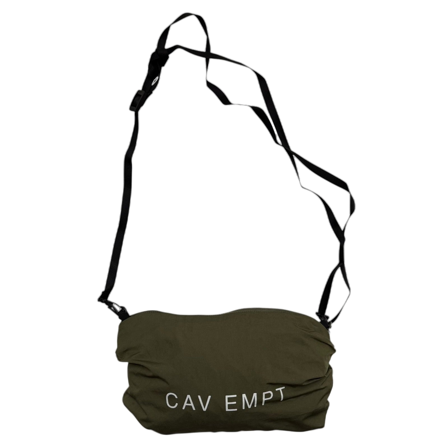 Cav Empt Packable Half-Zip Anorak Jacket Olive Green (Fits L-XL)