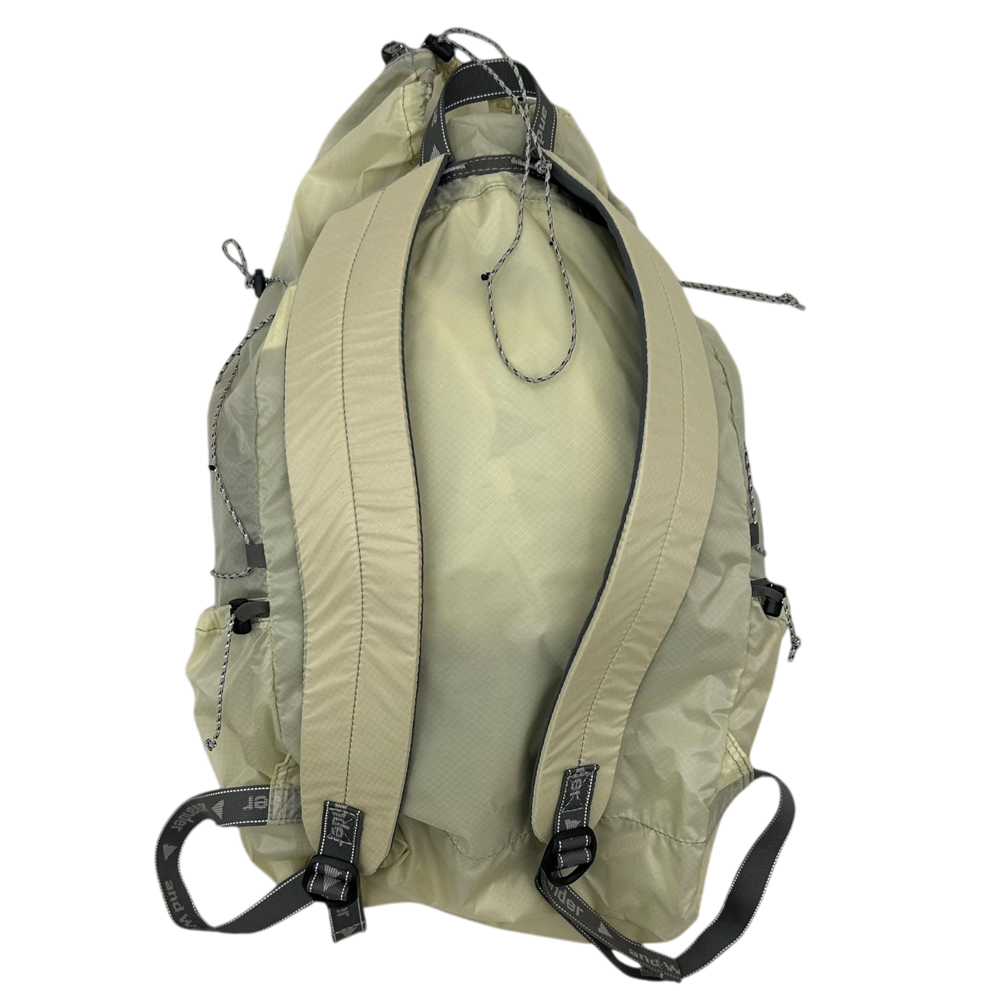And Wander SIL Diagonal Zip Back Pack Cream