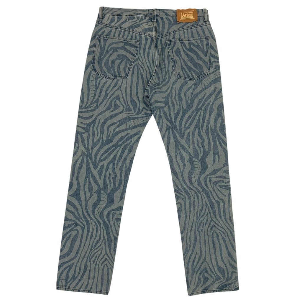 Aries Zebra Print Lilly Jeans
