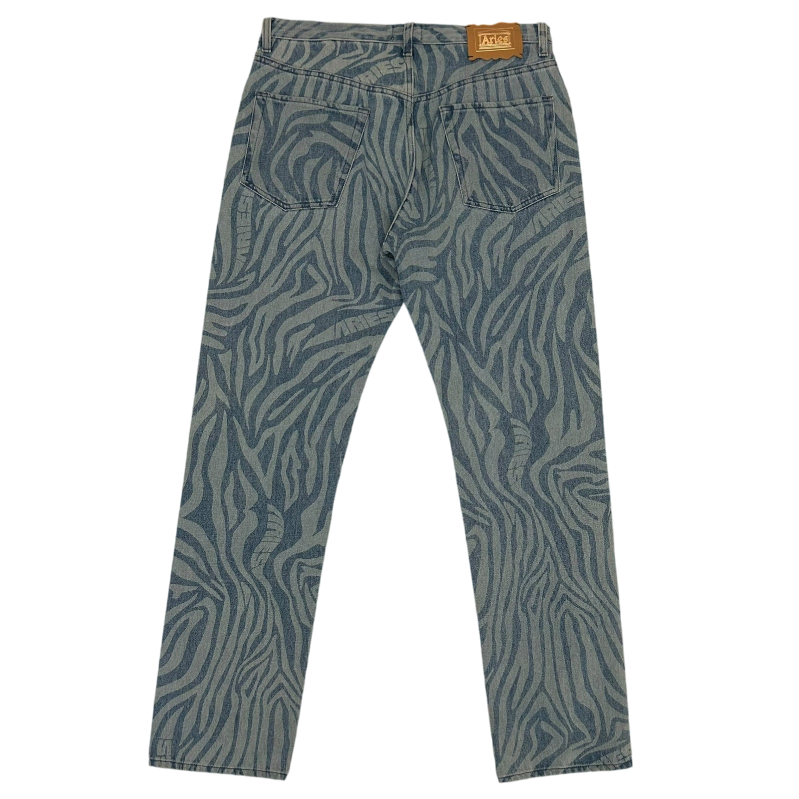 Aries Zebra Print Lilly Jeans