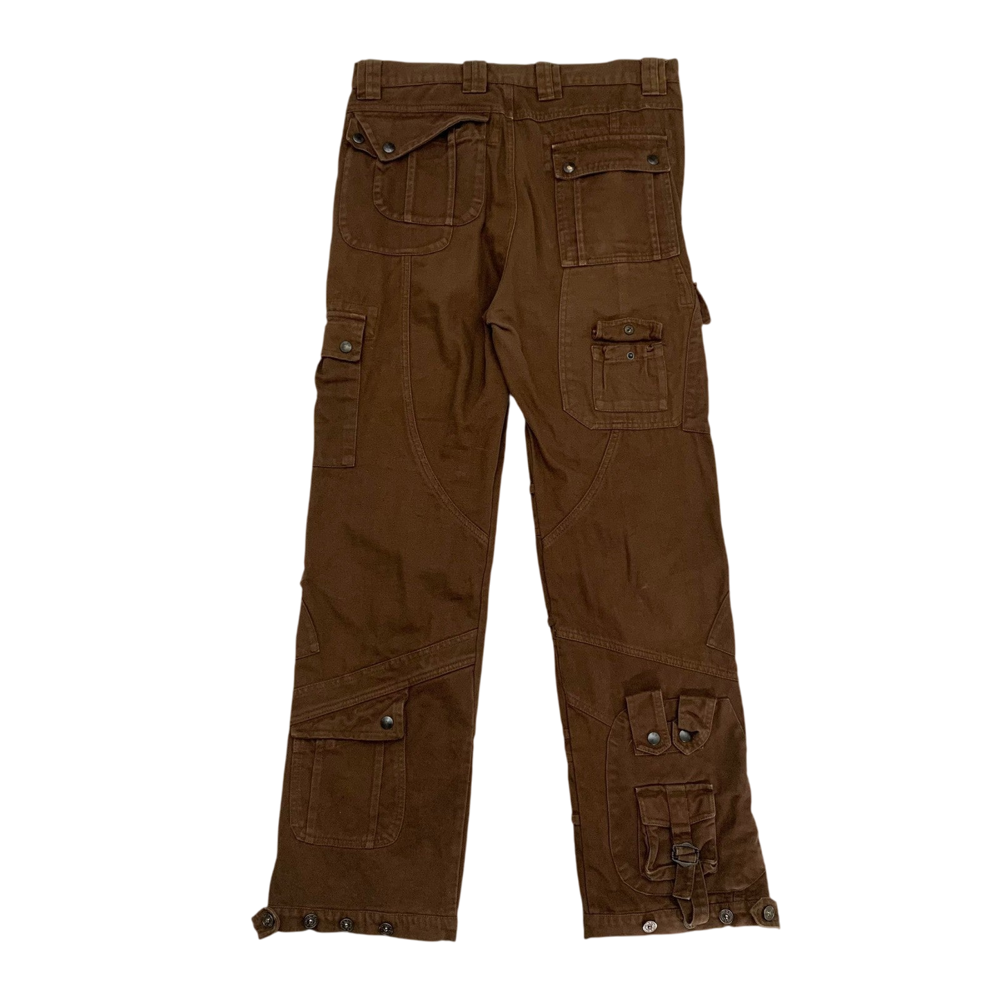 Sangiev Reconstructed Cargo Pants Brown (Size L)