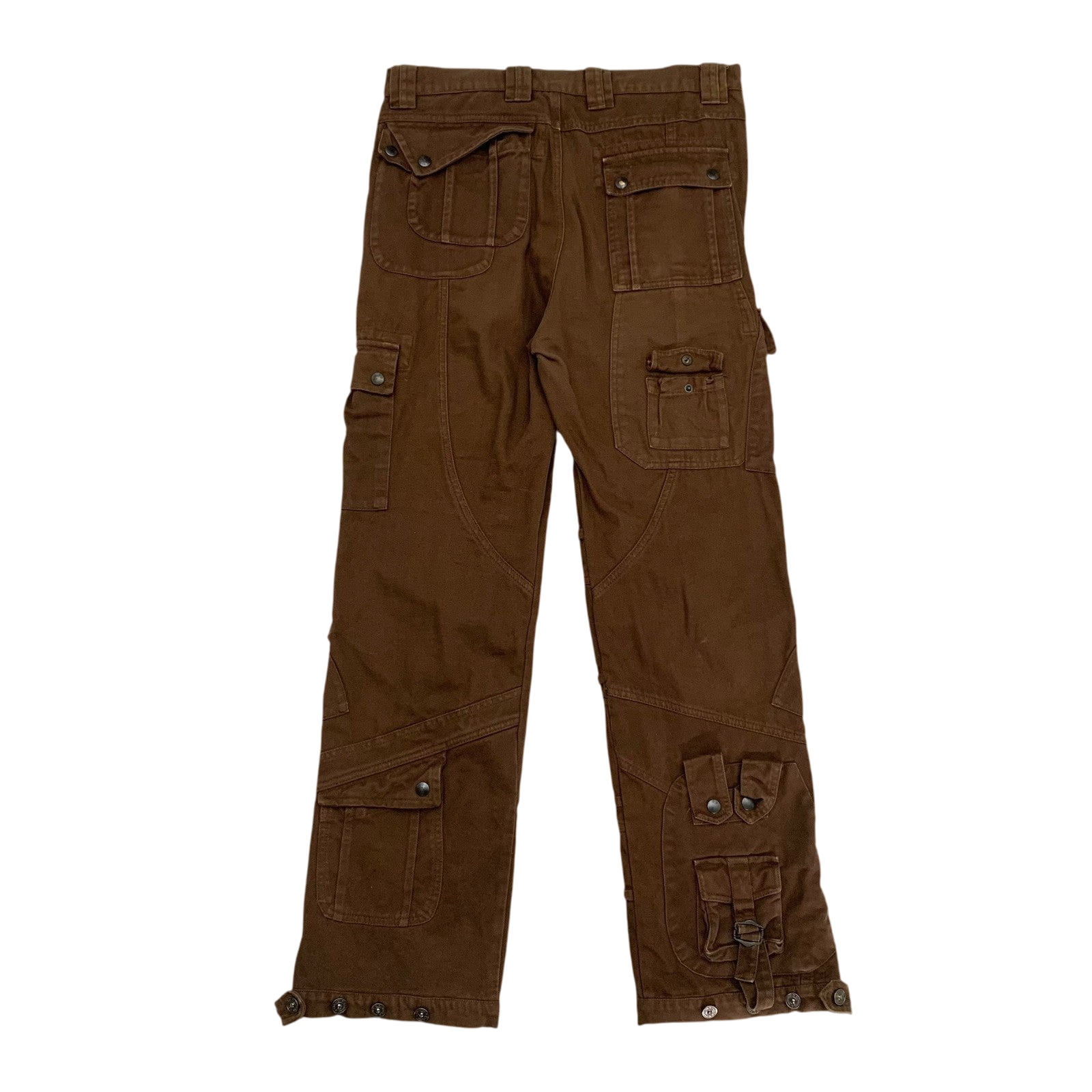 Sangiev Reconstructed Cargo Pants Brown (Size L)